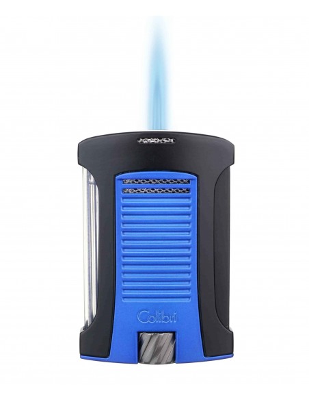 Зажигалка сигарная Colibri Daytona, черно-синяя LI770T13 - купить в интернет-магазине Havana Smoke