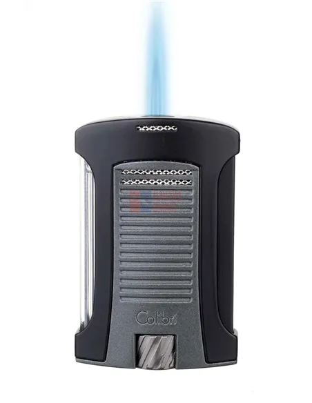 Зажигалка сигарная Colibri Daytona, черно-серая-LI770T11