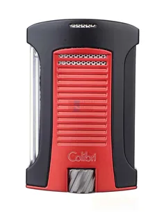 Зажигалка сигарная Colibri Daytona, черно-красная-LI770T12