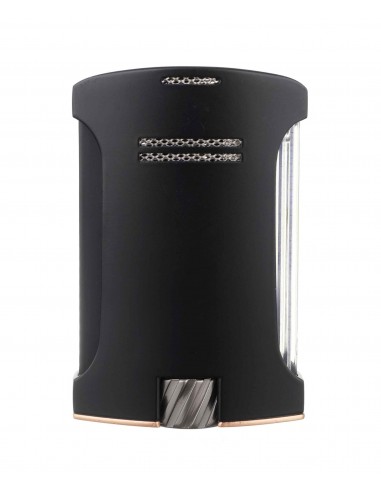 Зажигалка сигарная Colibri Daytona, черная-розовое золото LI770T17 - купить в интернет-магазине Havana Smoke