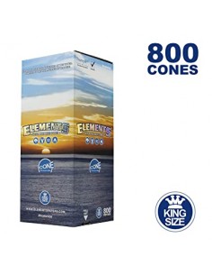 Папиросная Бумага ELEMENTS Cone KS 800 Pcs - купить в интернет-магазине Havana Smoke