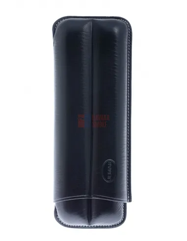 Чехол Jemar на 2 сигары, натуральная кожа 110-2-XL-Black