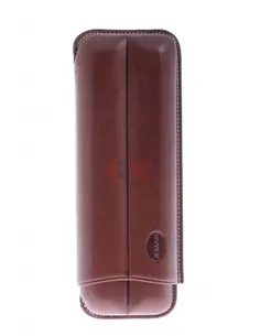 Чехол Jemar на 2 сигары, натуральная кожа 110-2-XL-Brown