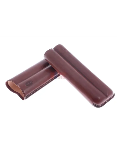 Чехол Jemar на 2 сигары, натуральная кожа 110-2-XL-Brown