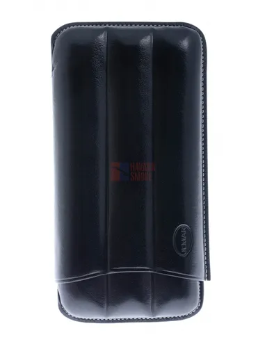 Чехол Jemar на 3 сигары, натуральная кожа 110-3-XL-Black