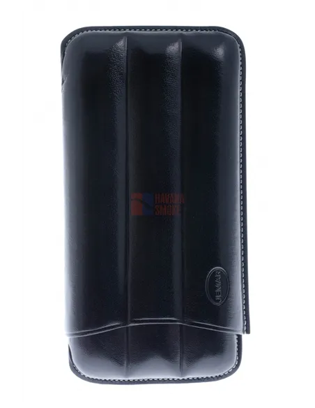 Чехол Jemar на 3 сигары, натуральная кожа 110-3-XL-Black