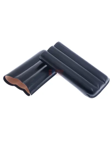 Чехол Jemar на 3 сигары, натуральная кожа 110-3-XL-Black