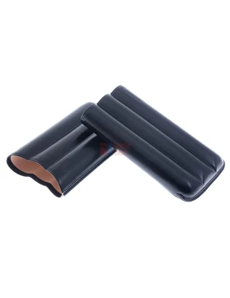 Чехол Jemar на 3 сигары, натуральная кожа 110-3-XL-Black