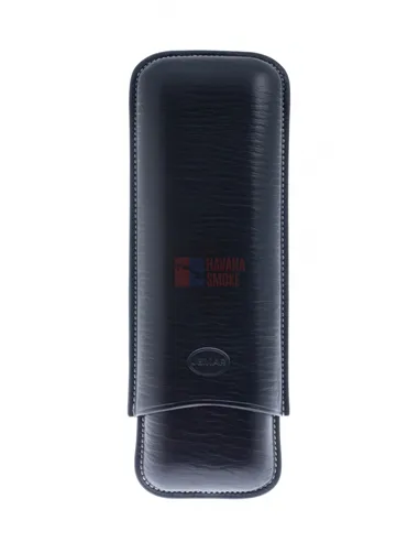 Чехол Jemar на 2 сигары (диаметром до 28 мм), натуральная кожа 497-2-Black