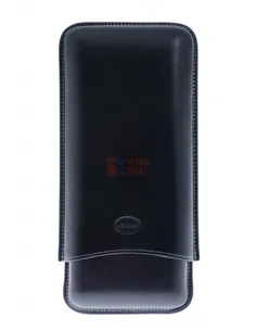 Чехол Jemar на 3 сигары (диаметром до 28 мм), натуральная кожа 497-3-Black