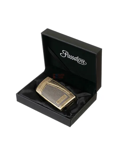 Зажигалка сигарная Passatore, двойное пламя, с пробойником, античная медь 234-543