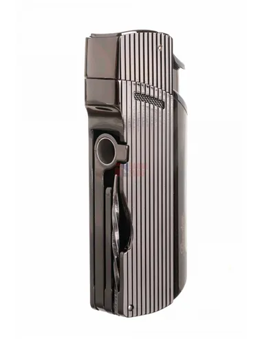 Зажигалка сигарная Passatore, двойное пламя, с пробойником и докуривателем 234-564