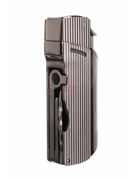 Зажигалка сигарная Passatore, двойное пламя, с пробойником и докуривателем 234-564