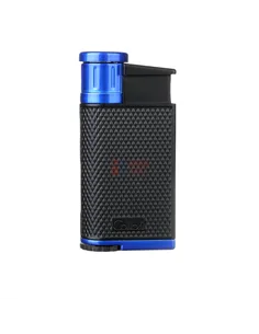Зажигалка сигарная Colibri Evo, черно-синяя-LI520C3