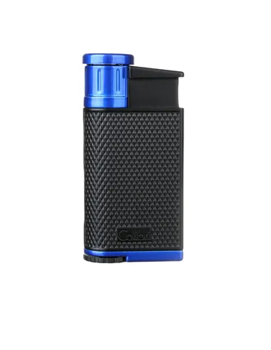 Зажигалка сигарная Colibri Evo, черно-синяя-LI520C3
