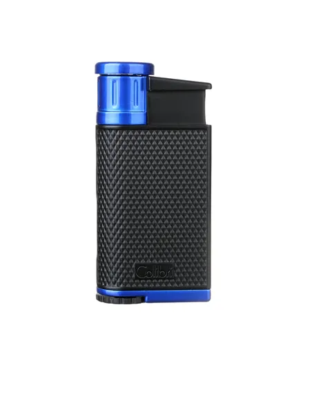 Зажигалка сигарная Colibri Evo, черно-синяя-LI520C3