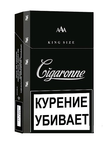 Сигареты Cigaronne Black King Size - 84 мм - купить в интернет-магазине Havana Smoke