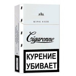 Купить Сигареты Cigaronne White King Size - 84 мм