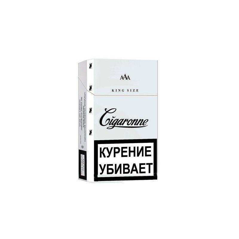 Купить Сигареты Cigaronne White King Size - 84 мм