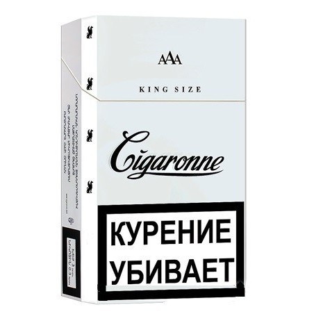 Купить Сигареты Cigaronne White King Size - 84 мм