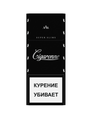 Сигареты Cigaronne Super Slims White - купить в интернет-магазине Havana Smoke