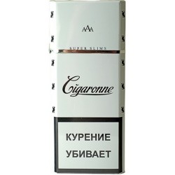 Купить Сигареты Cigaronne Super Slims Black