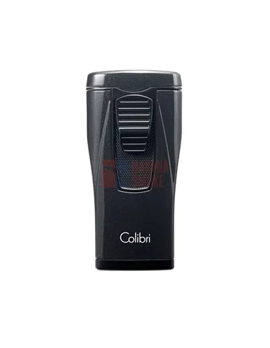 Зажигалка сигарная Colibri Monaco (тройное пламя), черный металлик LI880T5