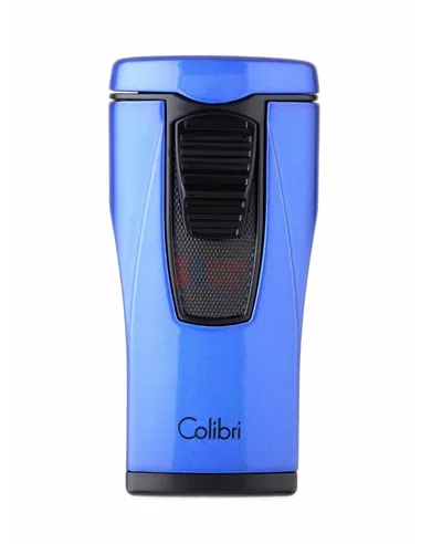 Зажигалка сигарная Colibri Monaco (тройное пламя), синий металлик LI880T8