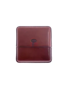 Сигаретница Jemar на 10 штук, натуральная кожа, коричневая (Испания) 151-10-Brown