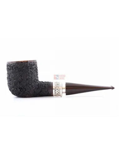 Трубка SER JACOPO Leonardo da Vinci Rustic Straight Black в шкатулке S623-7