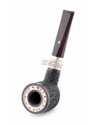 Трубка SER JACOPO Leonardo da Vinci Rustic Straight Black в шкатулке S623-7