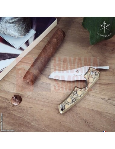 Сигарный нож Le Petit Brass Skulls - купить в интернет-магазине Havana Smoke