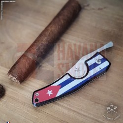 Купить Сигарный нож Le Petit Flag Cuba Dark