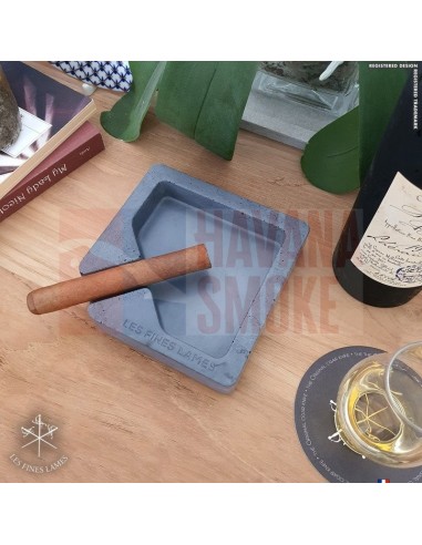 Пепельница LES FINES LAMES MONAD ANTHRACITE на 1 сигару - купить в интернет-магазине Havana Smoke