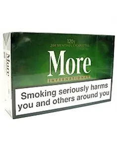 MORE GREEN MENTHOL 120S