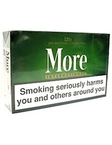 MORE GREEN MENTHOL 120S