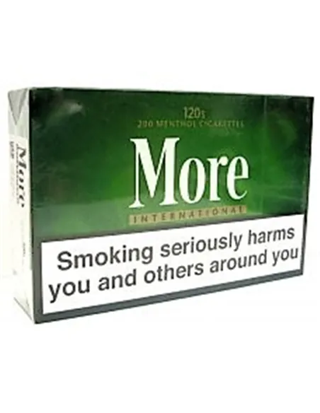 MORE GREEN MENTHOL 120S