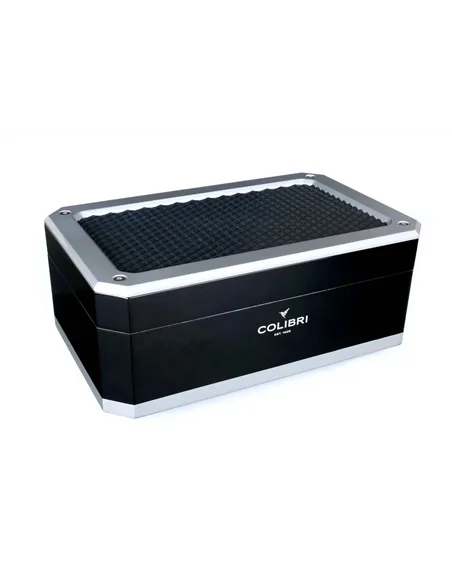 Хьюмидор Colibri Rally на 100 сигар, Алюминий и черный лак-HU360T1