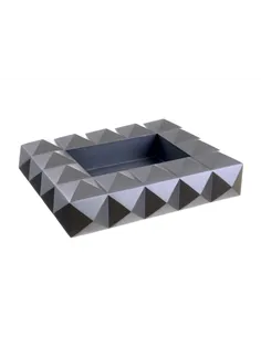 Пепельница Colibri Quasar на 8 сигар, Оружейная сталь-AT100T3