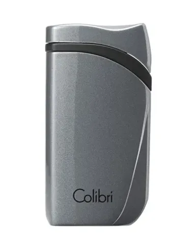 Зажигалка сигарная Colibri Falcon, серый металлик-LI310T11