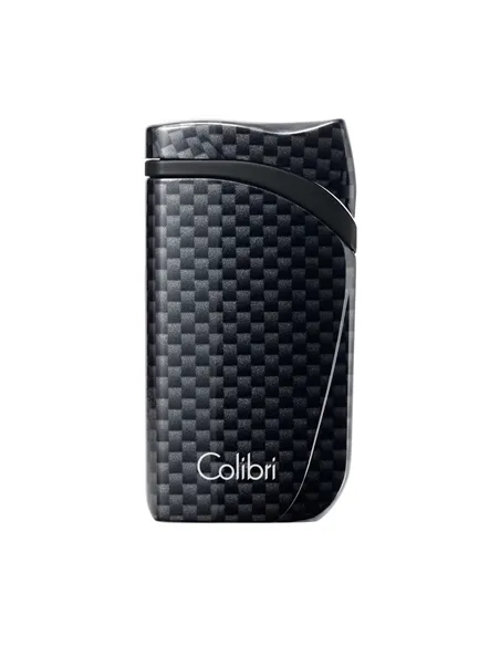 Зажигалка сигарная Colibri Falcon, черный карбон