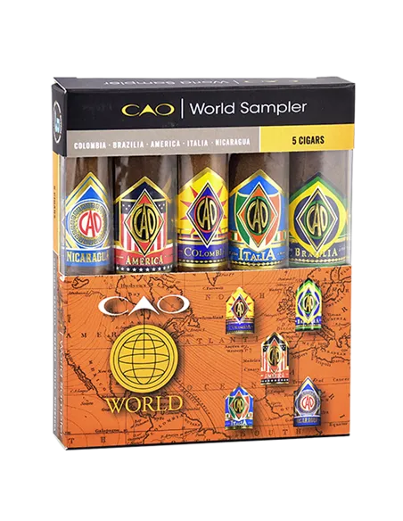 Набор сигар CAO - World Sampler (5 шт.)