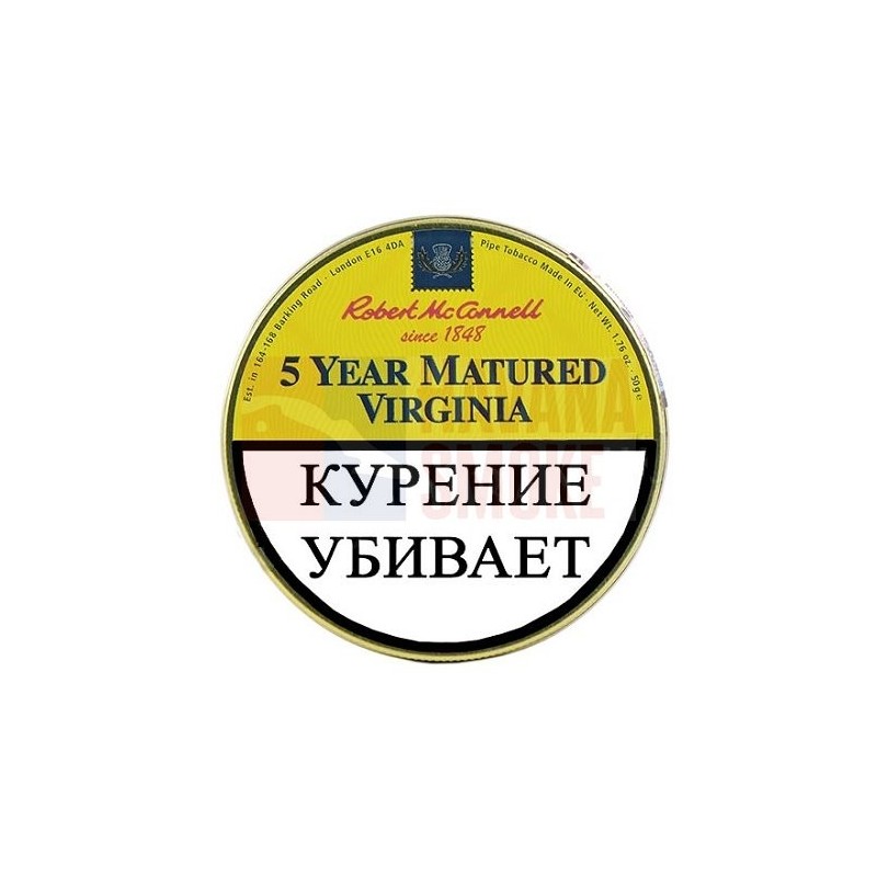 Купить Табак Robert McConnell Heritage 5 Year Matured Virginia - (50 гр)