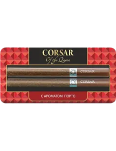 Сигариллы Corsar Of The Queen - Porto (с ароматом порто) - 2 шт. (Блистер)