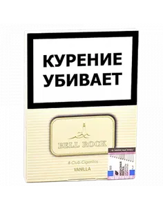 Сигариллы Bell Rock Club - Vanilla (пачка 8 шт.)