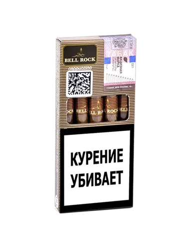 Сигариллы Bell Rock Tip - Cappuccino (5 шт.)