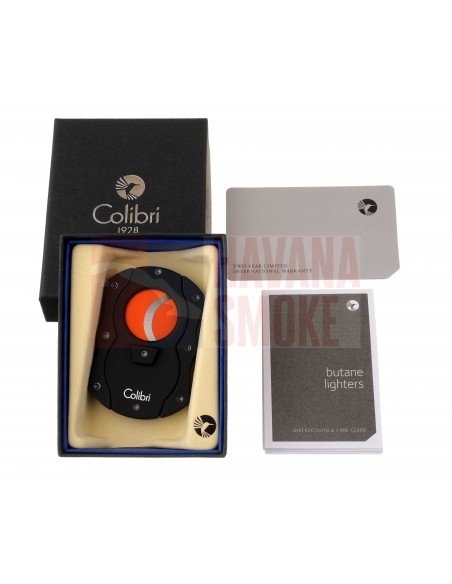 Гильотина Colibri с оранжевыми лезвиями CU100T22 - купить в интернет-магазине Havana Smoke