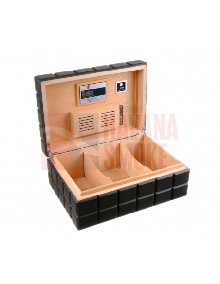 Хьюмидор Colibri Heritage на 80 сигар, Черный лак HU500T1 - купить в интернет-магазине Havana Smoke