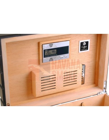 Хьюмидор Colibri Heritage на 80 сигар, Черный лак HU500T1 - купить в интернет-магазине Havana Smoke