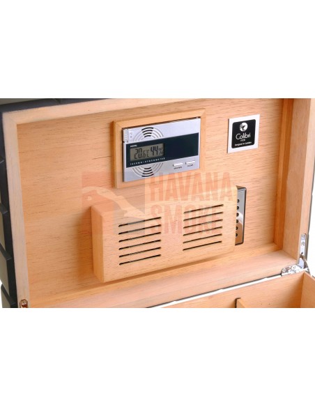 Хьюмидор Colibri Heritage на 80 сигар, Черный лак HU500T1 - купить в интернет-магазине Havana Smoke